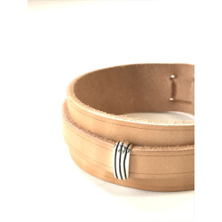 Natural Leather bracelet JM...